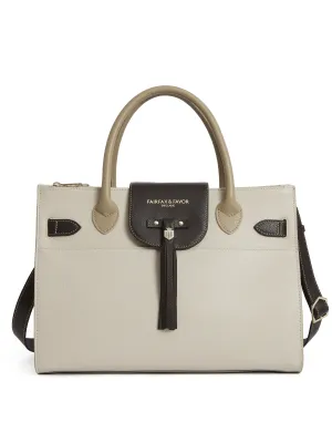 Windsor Work Bag - Neutral Tri-Color Leather
